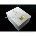 pink color perfum gift packaging box with inner tray